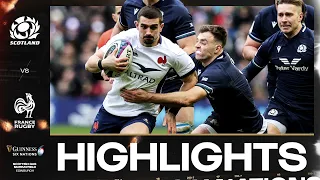 HIGHLIGHTS | SCOTLAND V FRANCE | 2024 GUINNESS SIX NATIONS