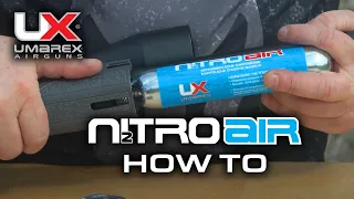 How To Degas and Install NitroAir Nitrogen Cartridge in Umarex Komplete Airgun