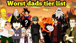 Worst Anime + TV Dad TIER LIST 2021 | Who comes to mind first?