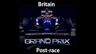 1993 F1 British GP BBC post-race show