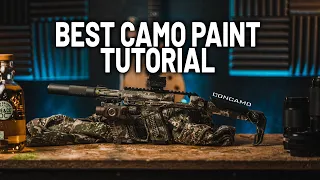 Camo Spray Paint Tutorial: Concamo Inspired