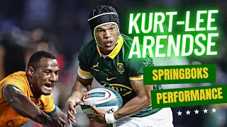 Kurt-Lee Arendse Performance vs Wallabies | Rugby Championship 2023 | #savsaus