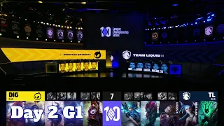 DIG vs TL (Bjergsen, Bwipo & Hans Sama) | Day 2 LCS 2022 Lock In Groups | Dignitas vs Team Liquid