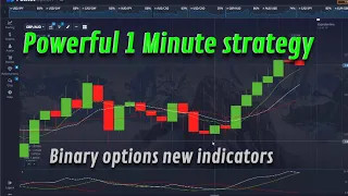 1Minute binary option strategy  2023 | powerful indicators | Most profitable strategy | Don't miss