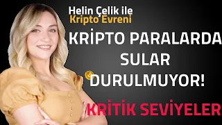 KRİPTO PARALARDA SULAR DURULMUYOR! KRİTİK SEVİYELER NELER? - Helin Çelik ile Kripto Evreni