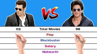 Salman Khan vs ShahRukh Khan Full Comparison| Salman Khan Movie | Shahrukh Khan Movie |