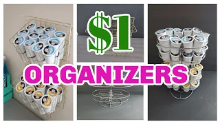 4 DOLLAR TREE DIY KCUP ORGANIZERS