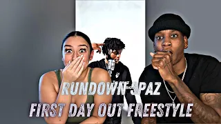 HUH?! | Rundown Spaz - First Day Out Freestyle | REACTION