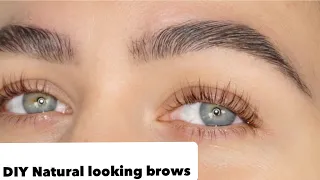 Perfect BROW - Hair stroke technique | HOW TO: Laminated feathery brows | browly