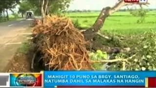 BP: Ilang lugar sa Solsona, Ilocos Norte, inulan ng yelo