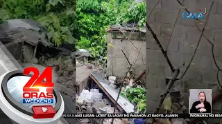 Ilang bahay sa Valenzuela, gumuho; 1 sugatan at 27 pamilya, apektado | 24 Oras Weekend