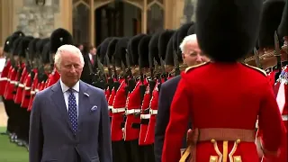 WATCH: Biden arrives to meet King Charles at Windsor Castle