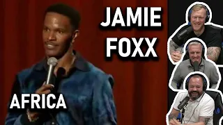 Jamie Foxx - Africa REACTION!! | OFFICE BLOKES REACT!!