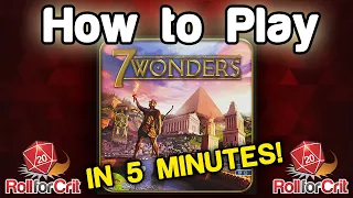 How to Play 7 Wonders | Roll For Crit
