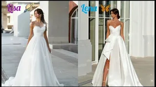 LISA OR LENA 💜 WEDDING DRESSES & IDEAS