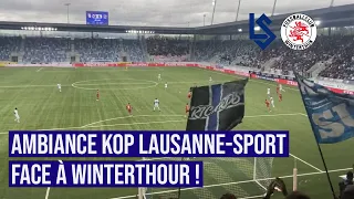 Ambiance Kop Lausanne-Sport face à Winterthour !