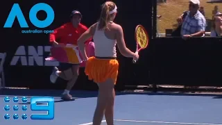 AO Highlights: Allen v Tikhonova Round 3/Day 10 | Wide World of Sports