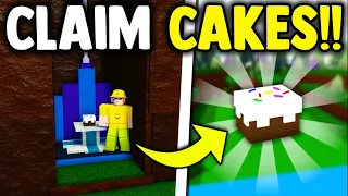 *CLAIM* CAKE BLOCKS FREE!! | Build a Boat for Treasure ROBLOX