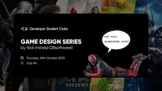 Game Design Series - Part 1