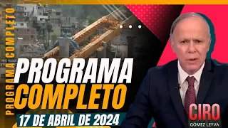 Accidente en la construcción del Tren México-Toluca | Ciro | Programa Completo 17/abril/2024