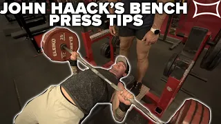 John Haack's Tips for the Bench Press