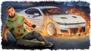 Джонни МУСТАНГ-ын Кім Өртеп жіберді (GTA V) джони окигасы ержан дако жонимен касой тузик