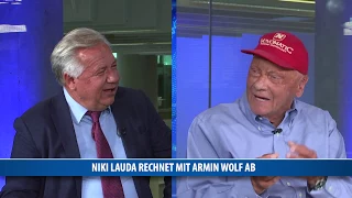 Niki Lauda rechnet mit Armin Wolf ab