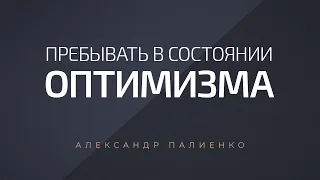 Пребывать в состоянии оптимизма. Александр Палиенко.