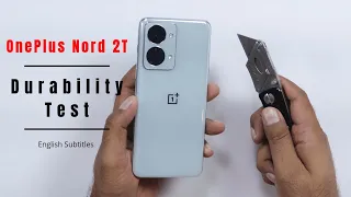 OnePlus Nord 2T Durability Test | BEND & WATER Test !