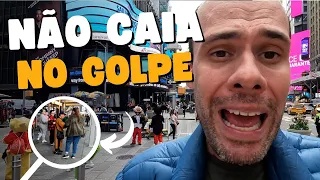 Golpes de viagem em Nova York - TOME CUIDADO