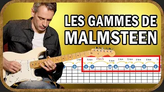 Yngwie Malmsteen scales - Harmonic minor mode and major phrygian. theory course