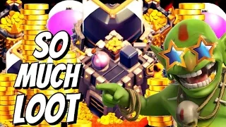 Clash of Clans | SO MUCH LOOT! | "1.2 MILLION LOOT RAID!" INSANE Hog Rider Loot Raid