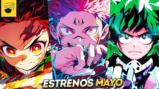 🔥ESTRENOS ANIME IMPERDIBLES MAYO 2024: NETFLIX, Crunchyroll, Disney+, Animeflv xd y más...