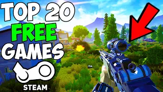TOP 20 FREE PC Games on Steam to Play Now 2023! (Free To Play)