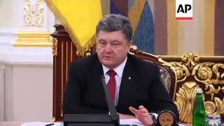 Poroshenko calls for UN peacekeepers in east