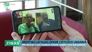 ReTV: Ārsti no Latvijas operē cietušos Ukrainā
