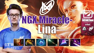 ALLIANCE vs NGX | MIRACLE- LINA RIGHT CLICK BUILD IS INSANE SO POWERFUL | DPC WEU 2022 WINTER TOUR