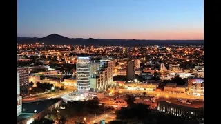 WINDHOEK NAMIBIA AT NIGHT