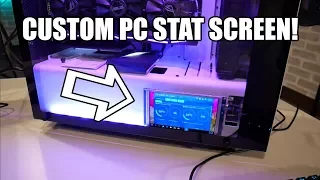 Create your own custom PC Stat Screen! (Super Easy!)