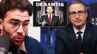 Ron DeSantis: Last Week Tonight with John Oliver (HBO) | HasanAbi reacts