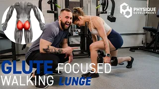 How to Bias Glutes in a Walking Lunge | Proper Technique, Mistakes, and More