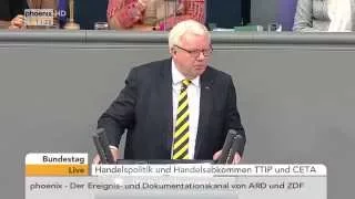 Bundestag: Debatte zu TTIP und CETA am 01.10.2015