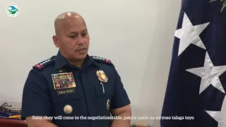 Statement of PNP Chief Ronald "Bato" dela Rosa on the unilateral ceasefire