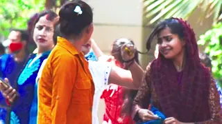 Pulling Cheeks Prank [ Part- 3] #Pulling #strangers #Prank #prayagraj |Khushi Pandey |