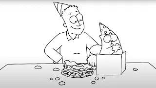 Simon's Cat Birthday! | Simon's Cat Extra | Long Comp