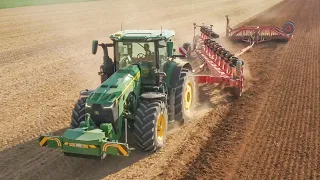 🇲🇫 XL PLOUGHING in France - 13 furrow & JD 8R410 !