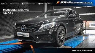Mercedes C43 AMG / Stage 1 By BR-Performance