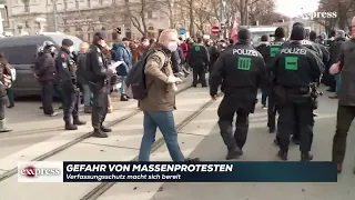 Verfassungsschutz sieht große Gefahr von Massenprotesten im "Wut-Winter"