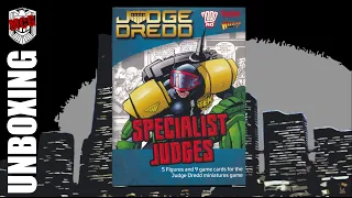 Dredd Specialist Judges Unboxing