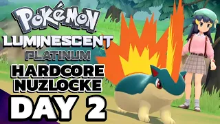 Pokémon Luminescent Platinum Day 2 [Hardcore Nuzlocke]